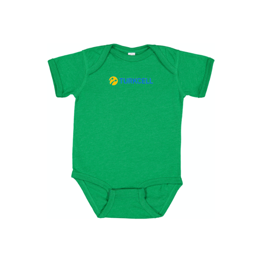 TurkCell Logo Baby Onesie Romper