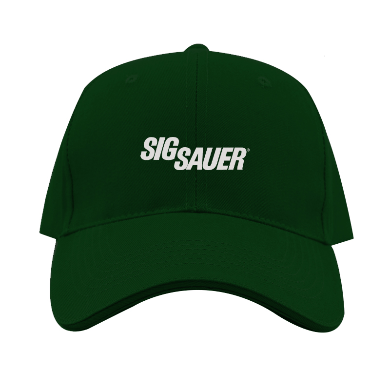 Sig Sauer Logo  Dad Baseball Cap Hat