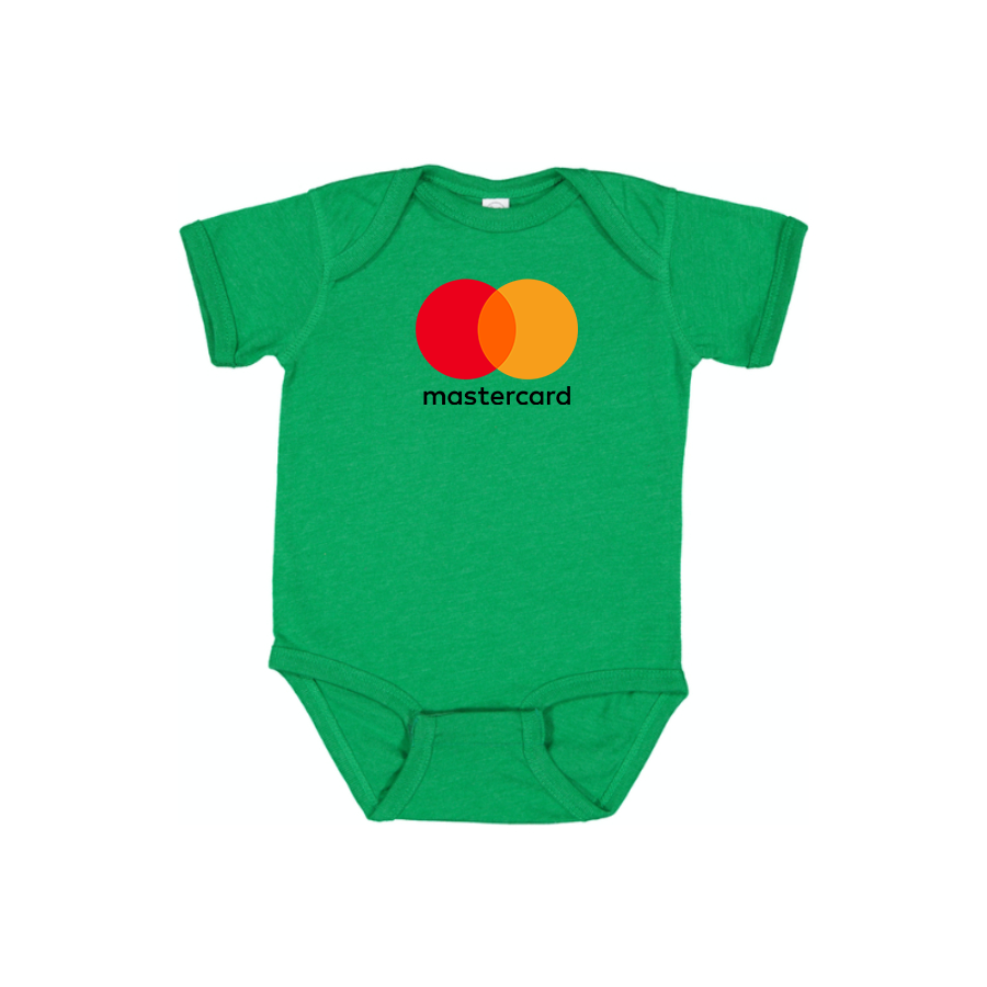 Mastercard Logo  Baby Onesie Romper