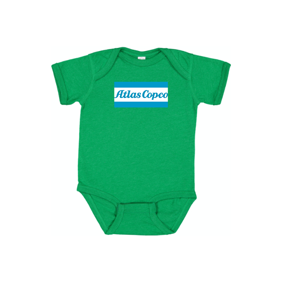 Atlas Copco Logo Baby Onesie Romper