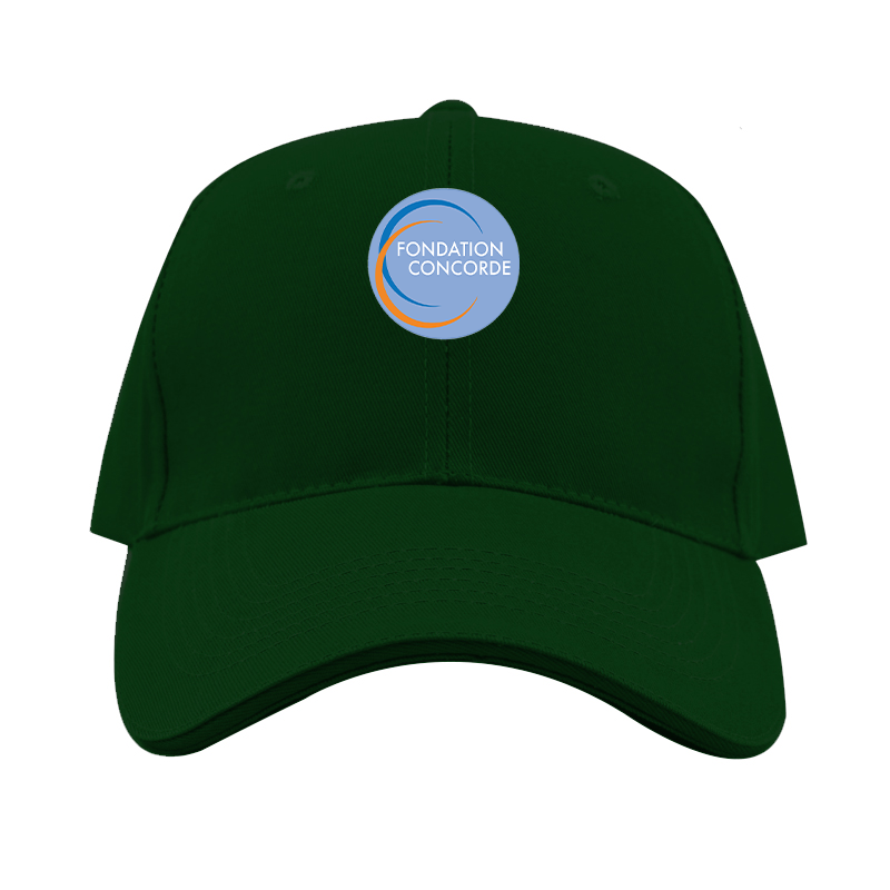 Fondation Concorde Logo  Dad Baseball Cap Hat