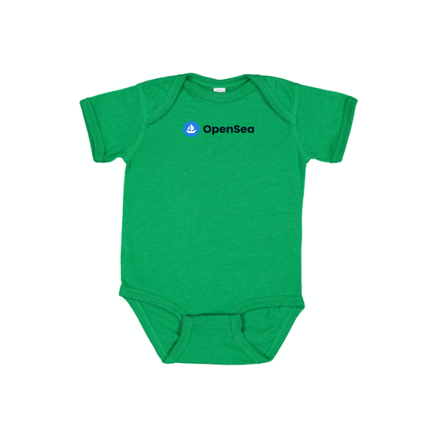 OpenSea Logo Baby Onesie Romper