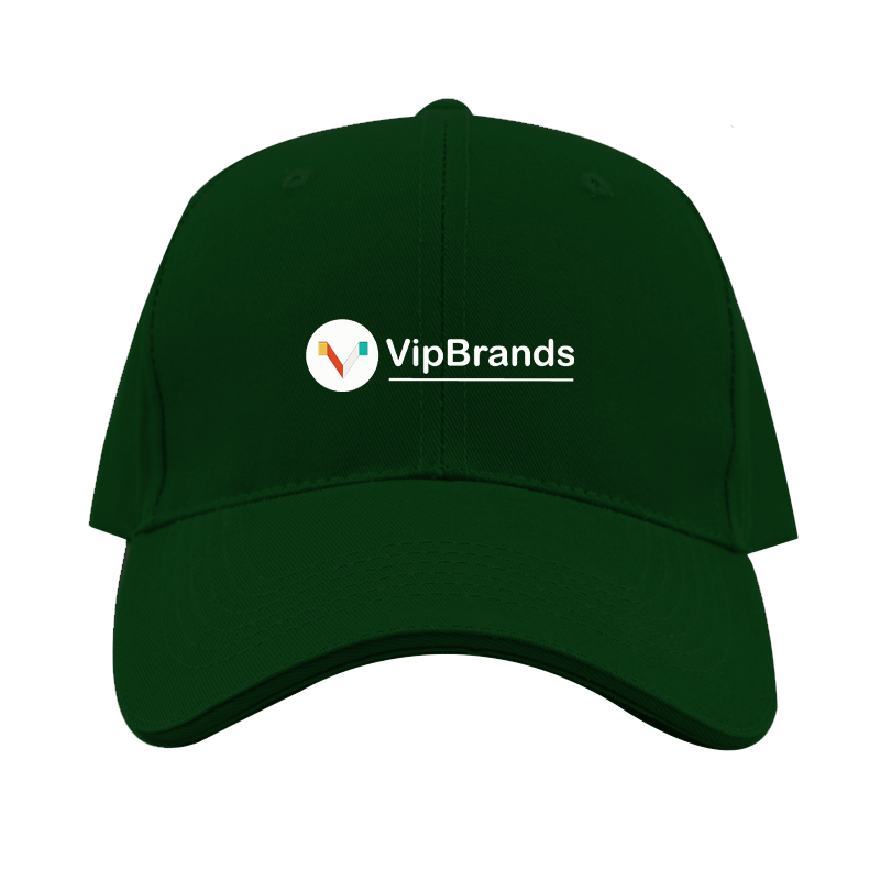 VipBrands Logo  Dad Baseball Cap Hat