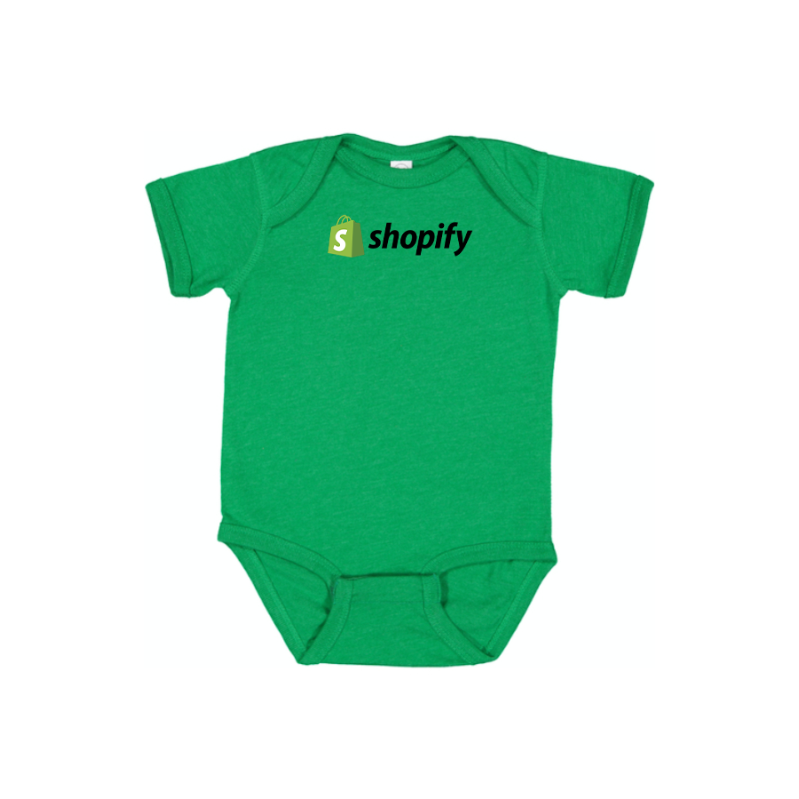 Shopify Logo Baby Onesie Romper