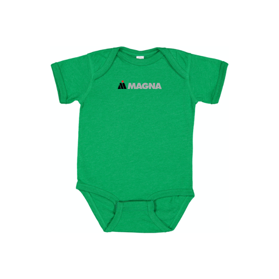 Magna Steyr Logo Baby Onesie Romper