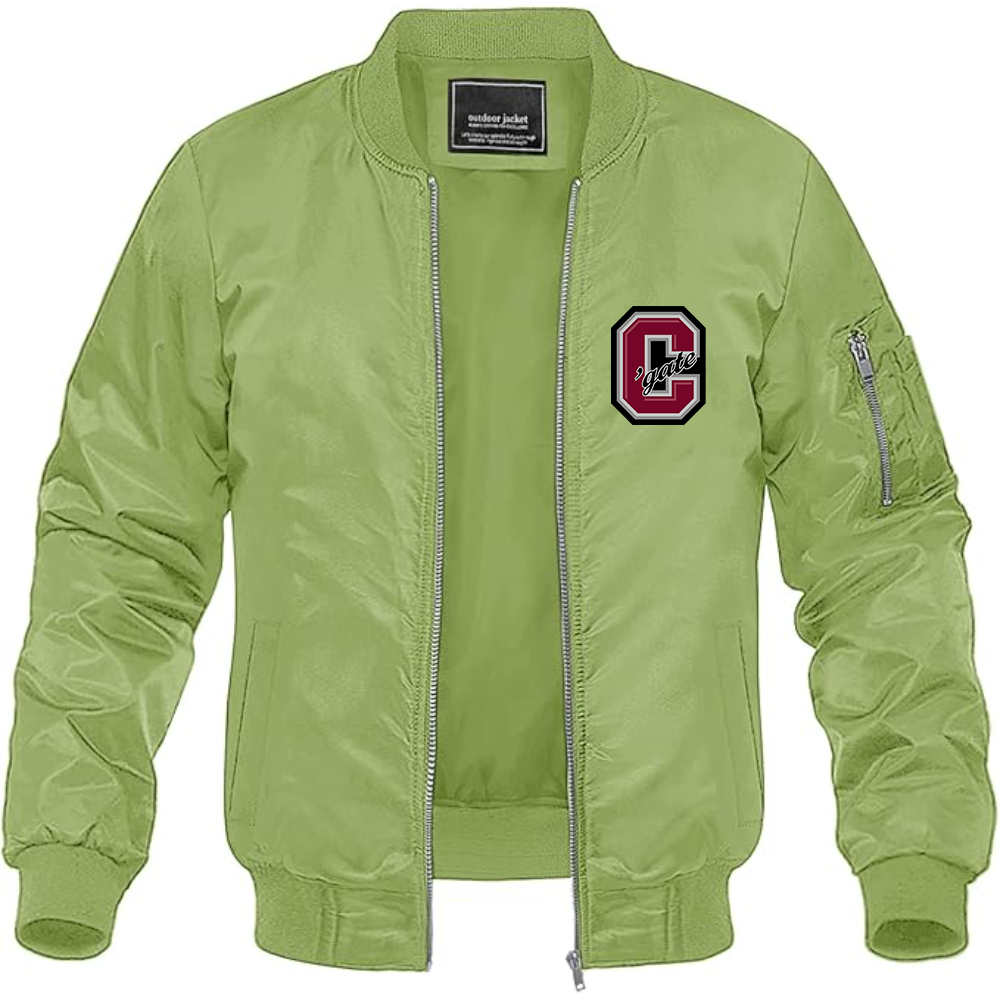 Men's Colgate Raiders  Lightweight Bomber Jacket Windbreaker Softshell Varsity Jacket Coat