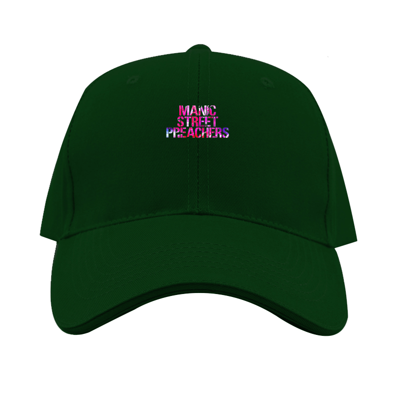 Manic Street Preachers Logo Dad Baseball Cap Hat
