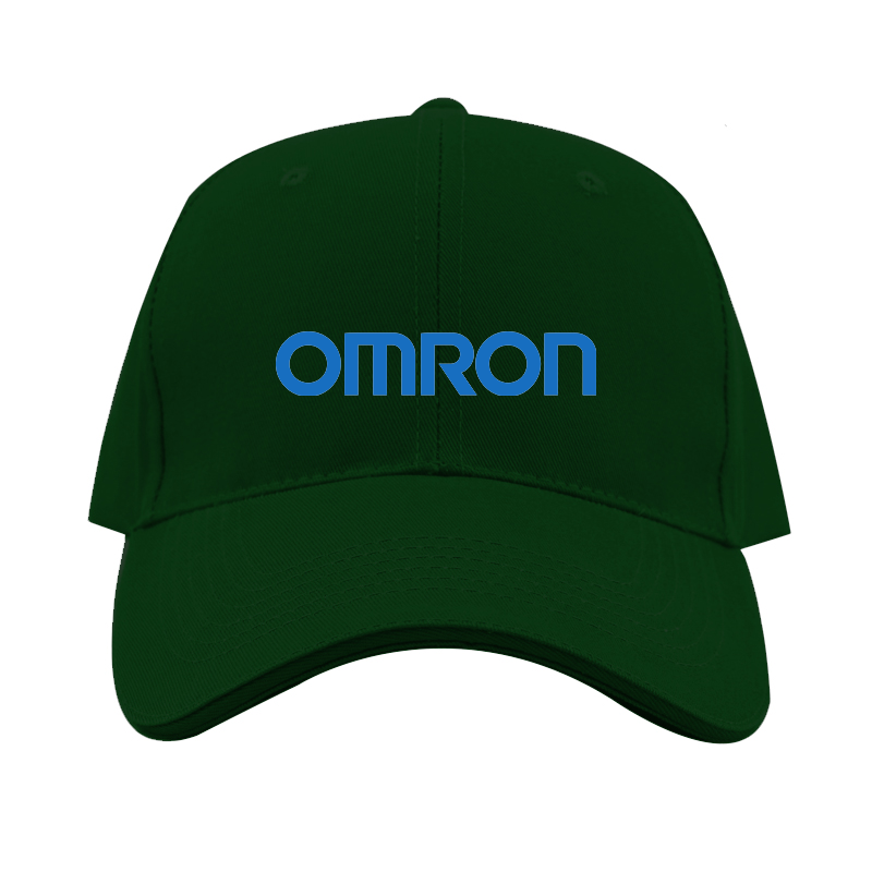 Omron Logo  Dad Baseball Cap Hat