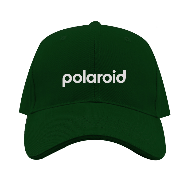 Polaroid Logo  Dad Baseball Cap Hat