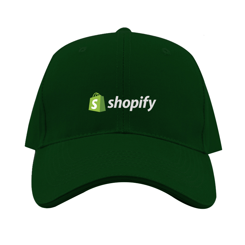 Shopify Logo  Dad Baseball Cap Hat
