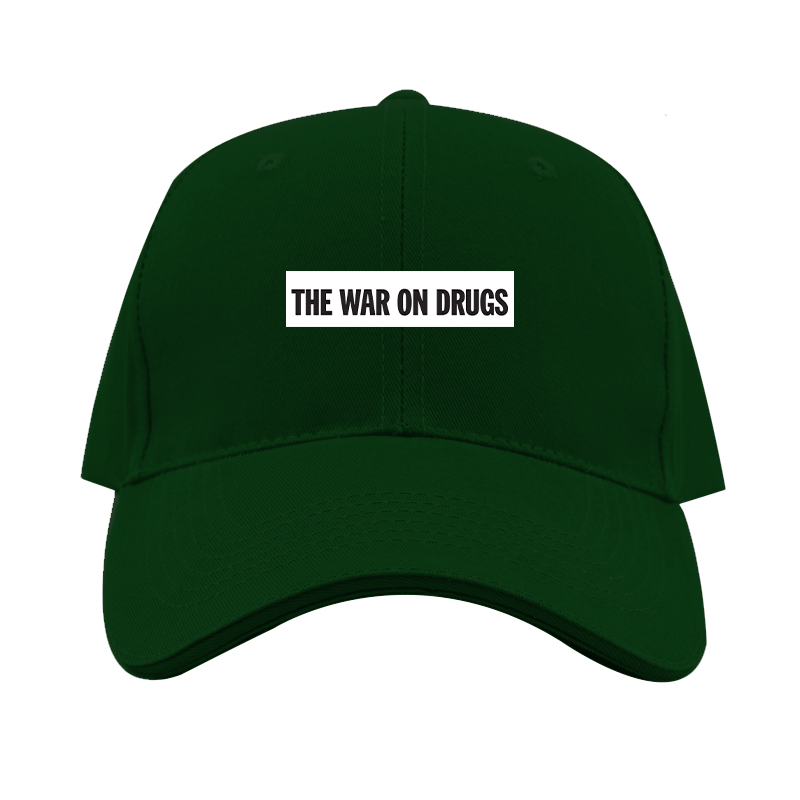The War on Drugs Logo  Dad Baseball Cap Hat