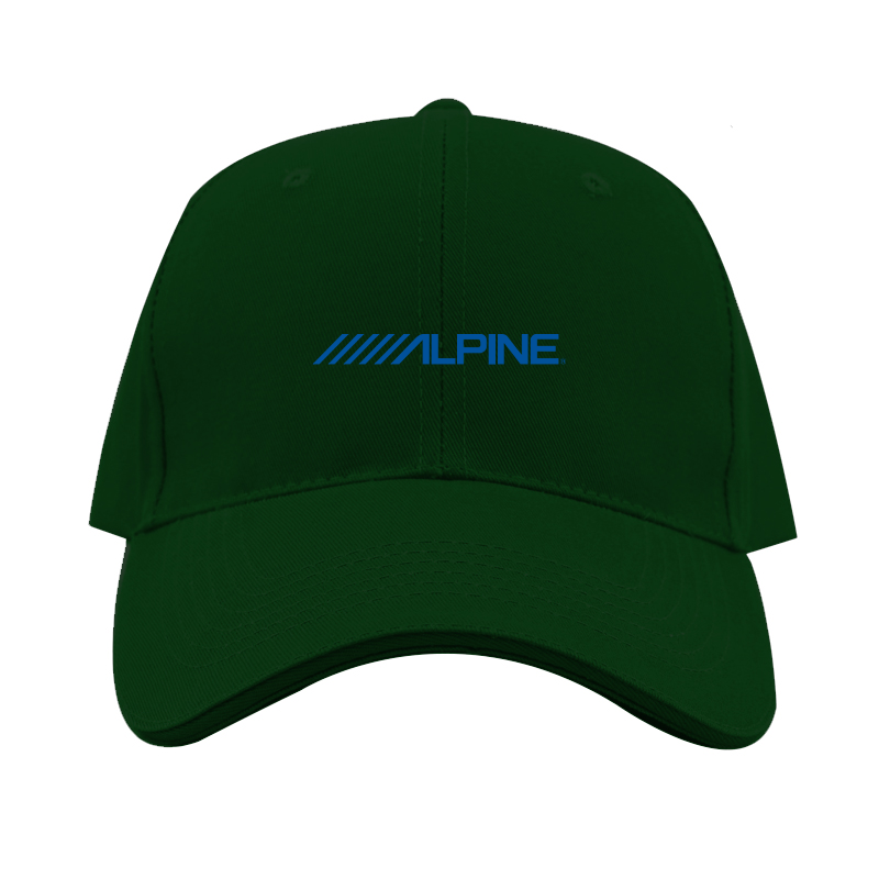 Alpine Logo Dad Baseball Cap Hat