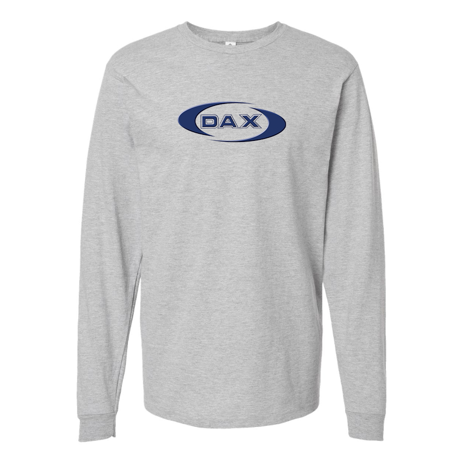 Men's Dax Cars Logo Cotton Long Sleeve T-Shirt