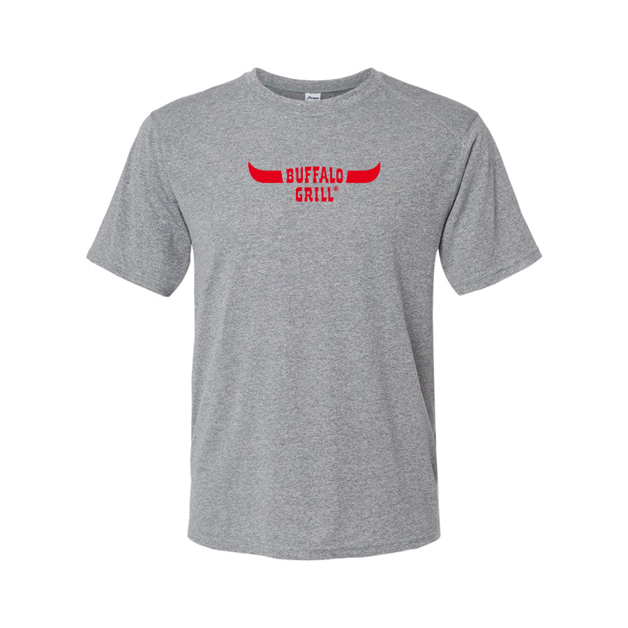 Men's Buffalo Grill  Logo Performance T-Shirt