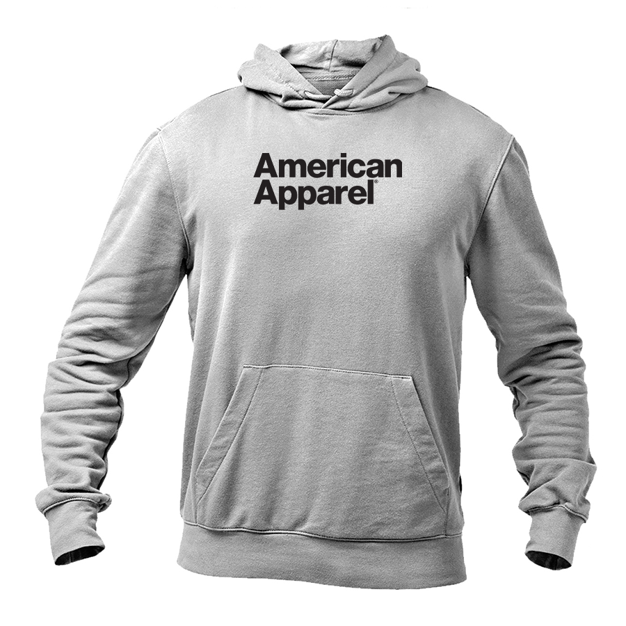 Men's American Apparel Logo Pullover Hoodie