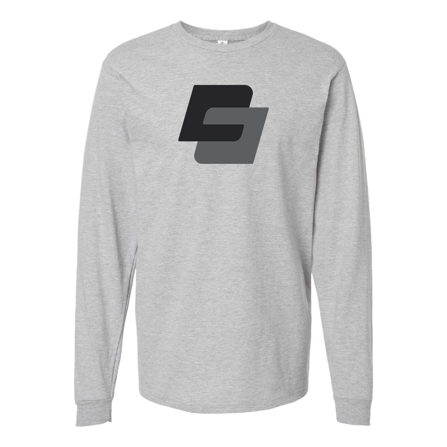 Men's DSD Logo Cotton Long Sleeve T-Shirt