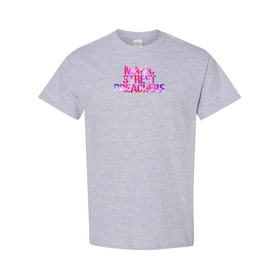 Men's Manic Street Preachers Logo Cotton T-Shirt