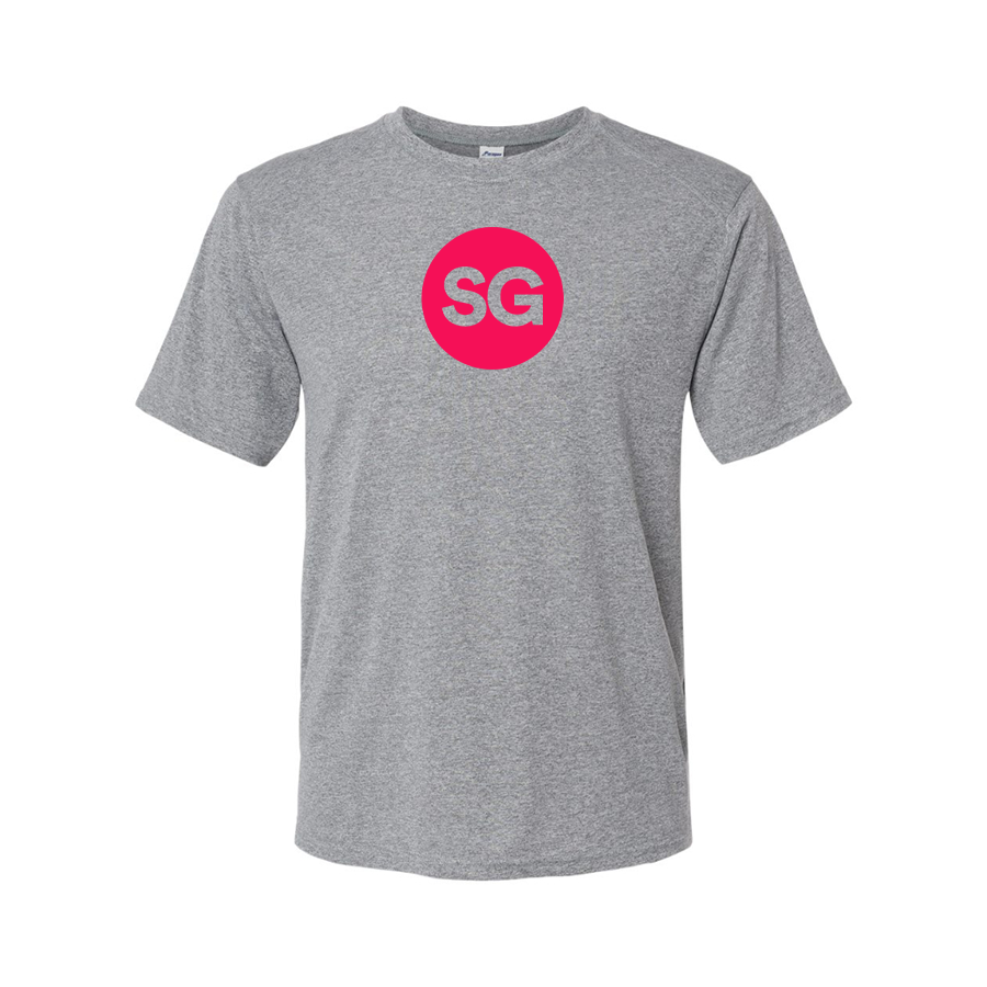 Men's Sofiagray Logo Performance T-Shirt