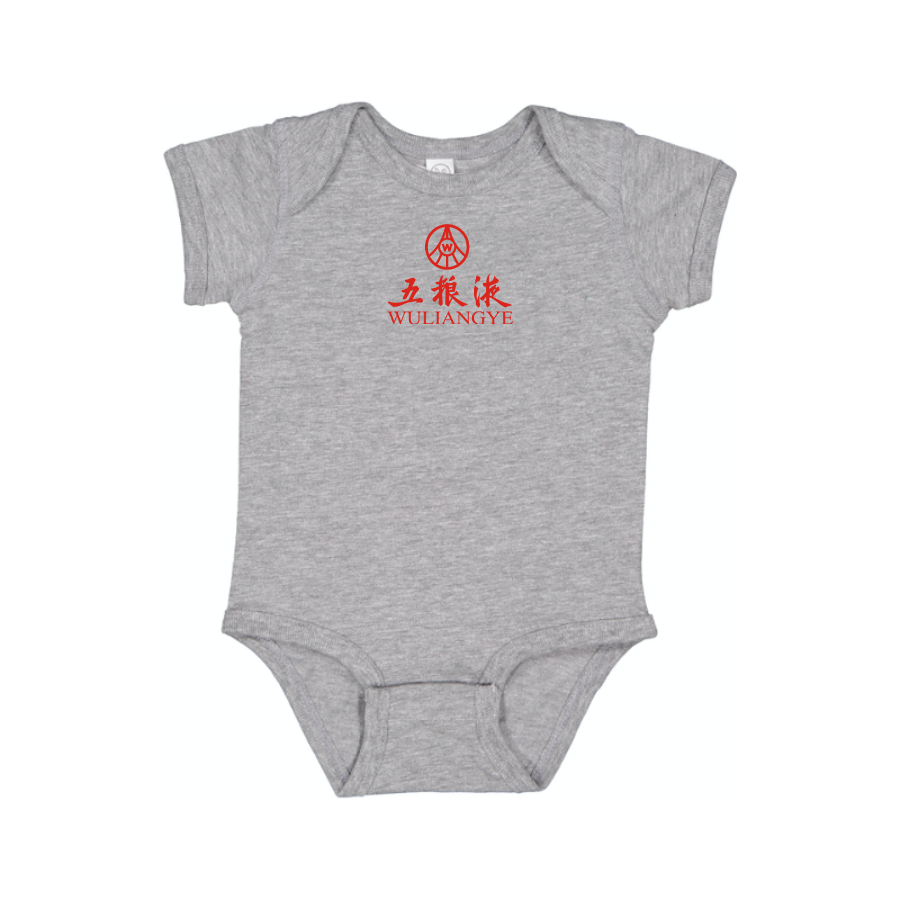 Wuliangye Logo Baby Onesie Romper