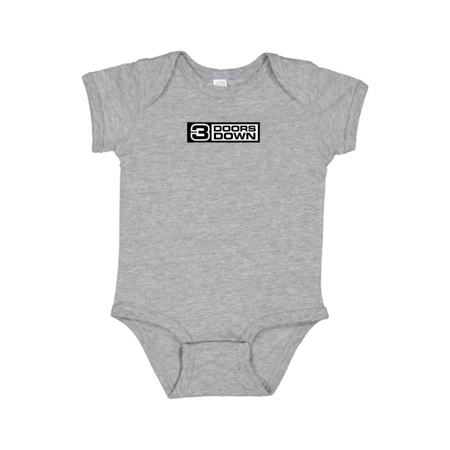 3 Doors Down Logo Baby Onesie Romper