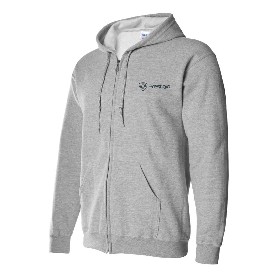Men's Prestigio  Logo Zipper Hoodie
