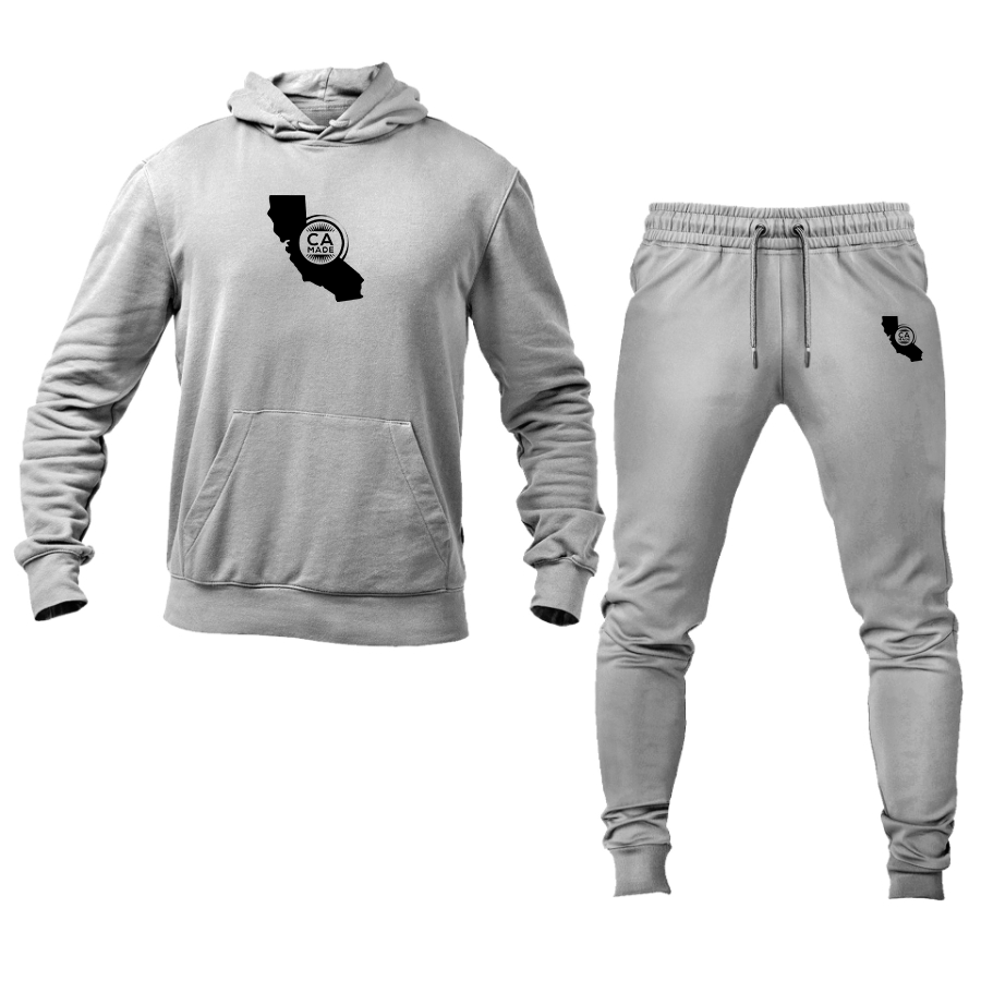 Men's California Made Logo Hoodie Joggers Set