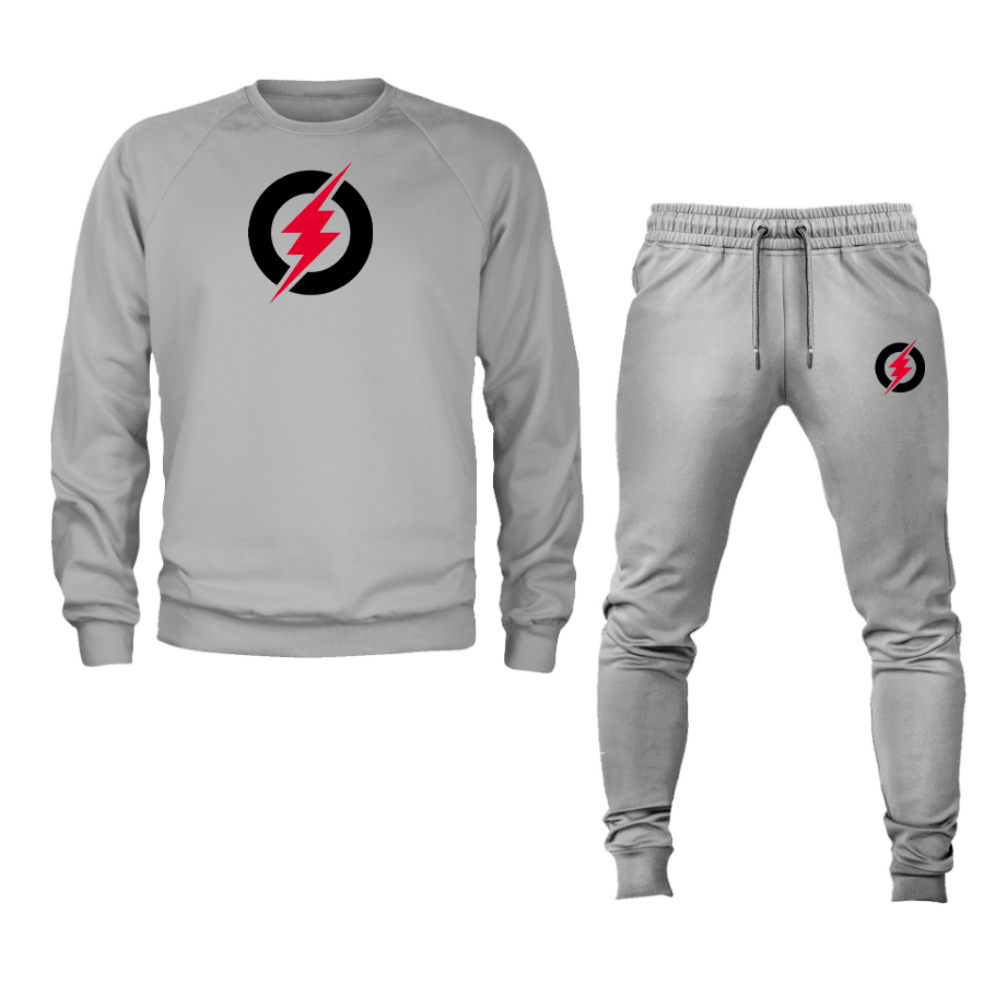 Men's Rayovac Lightning Crewneck Sweatshirt Joggers Suit