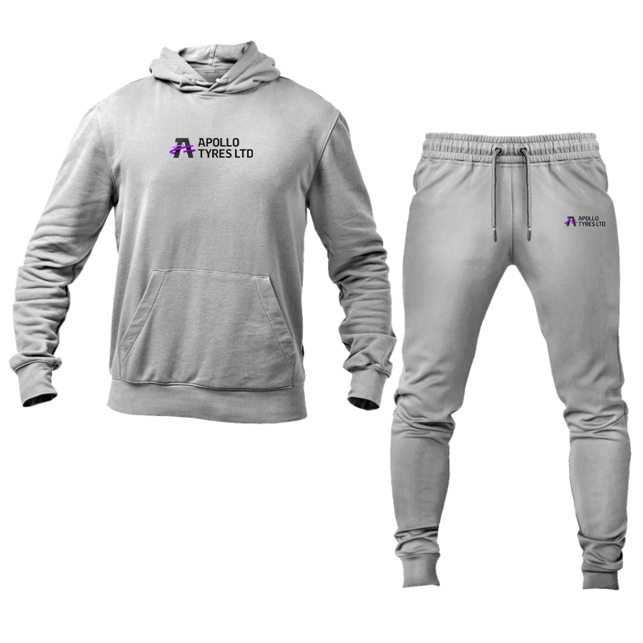 Men's Apollo Tyres Logo Hoodie Joggers Set