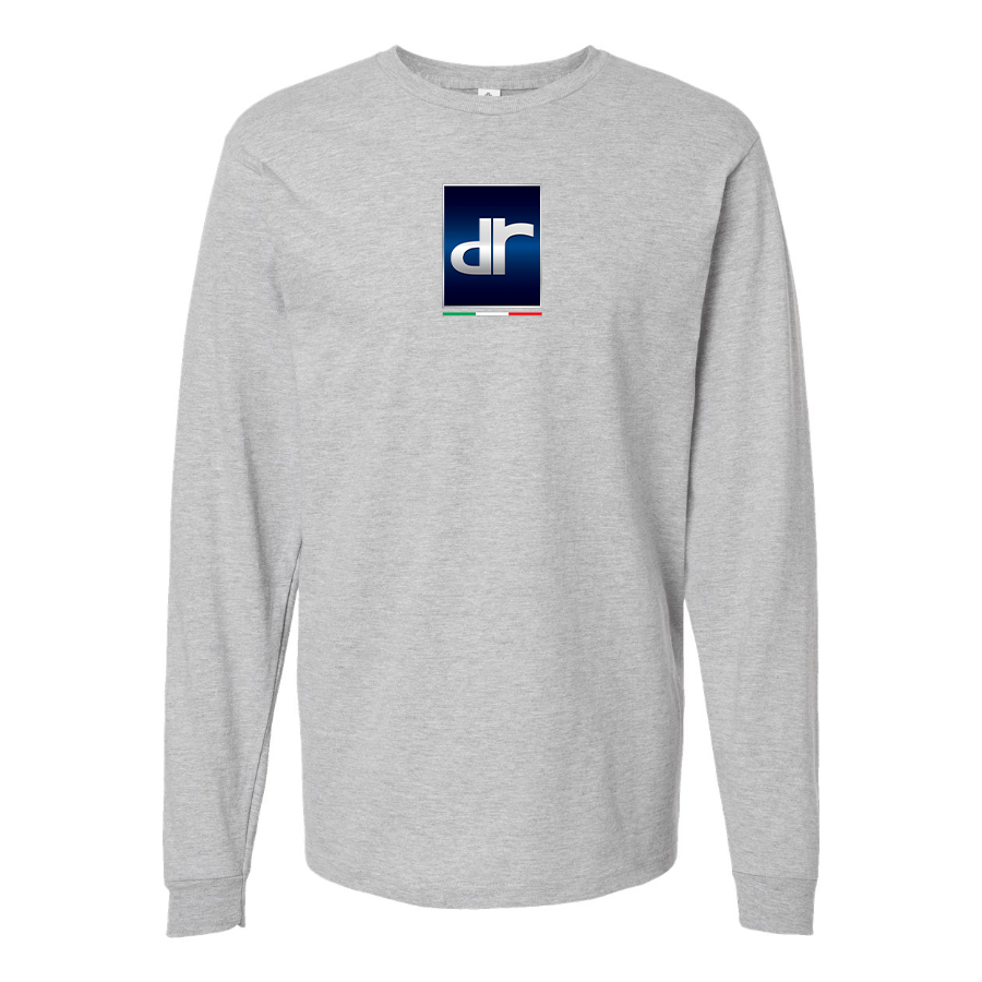 Men's DR Automobiles Logo Cotton Long Sleeve T-Shirt