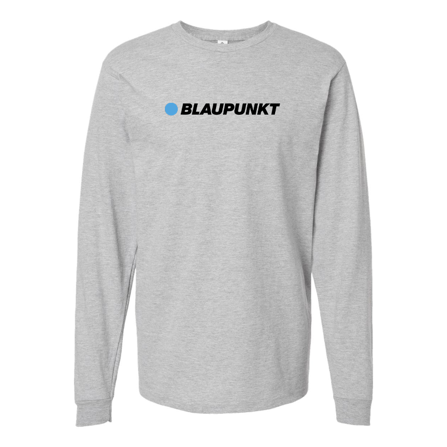 Men's Blaupunkt Logo Cotton Long Sleeve T-Shirt