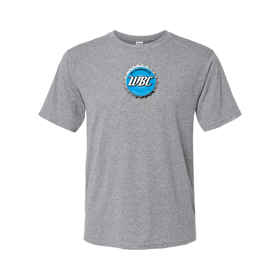Men's Wit Beverage Company Logo Performance T-Shirt