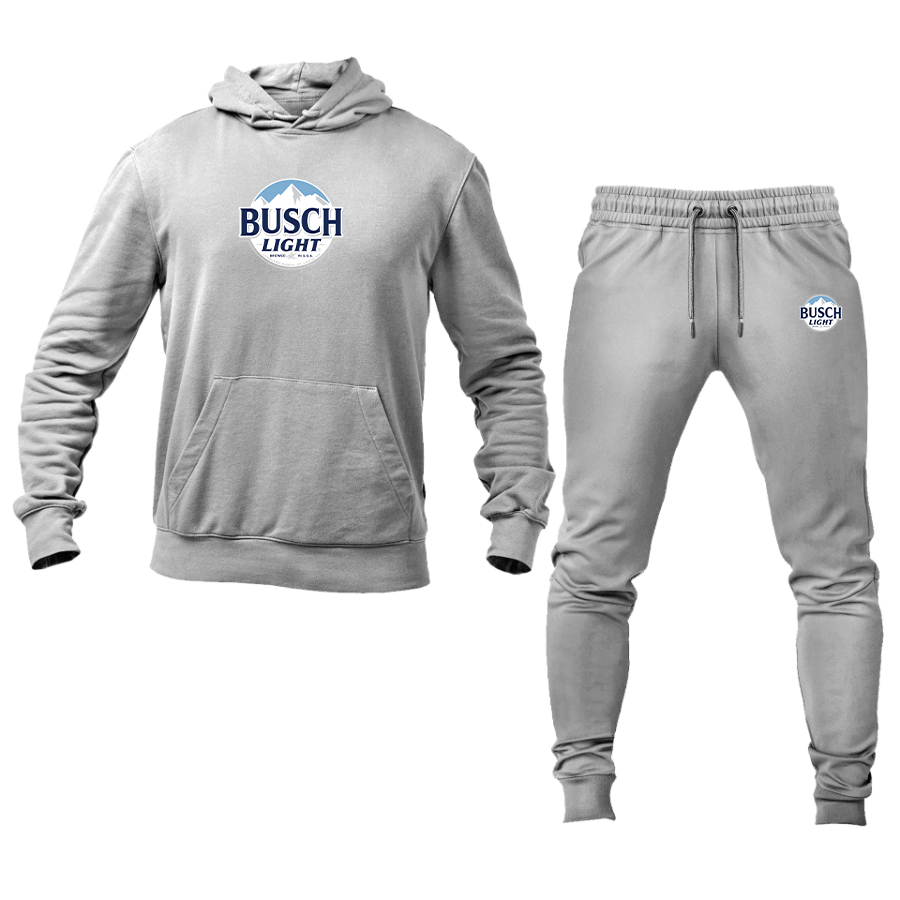 Men's Busch Light Logo Hoodie Joggers Set