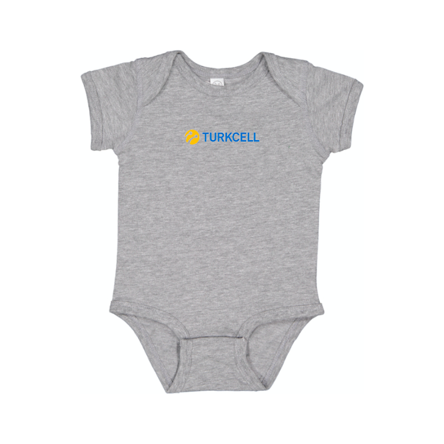 TurkCell Logo Baby Onesie Romper