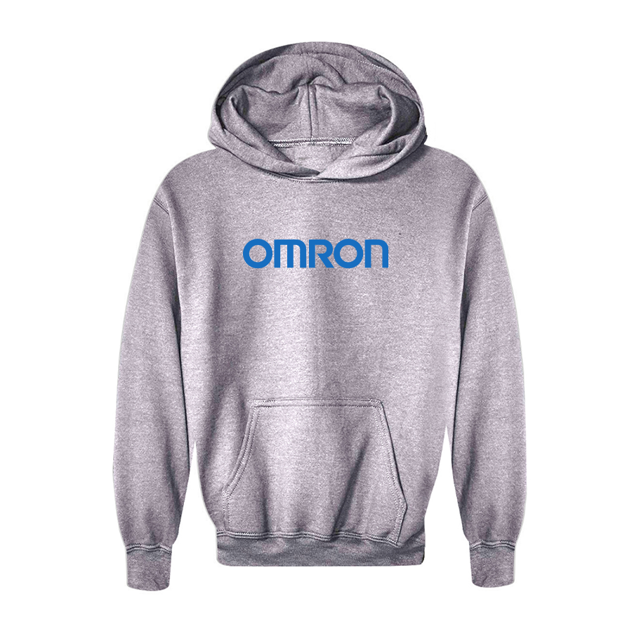 Youth Omron Logo Pullover Hoodie