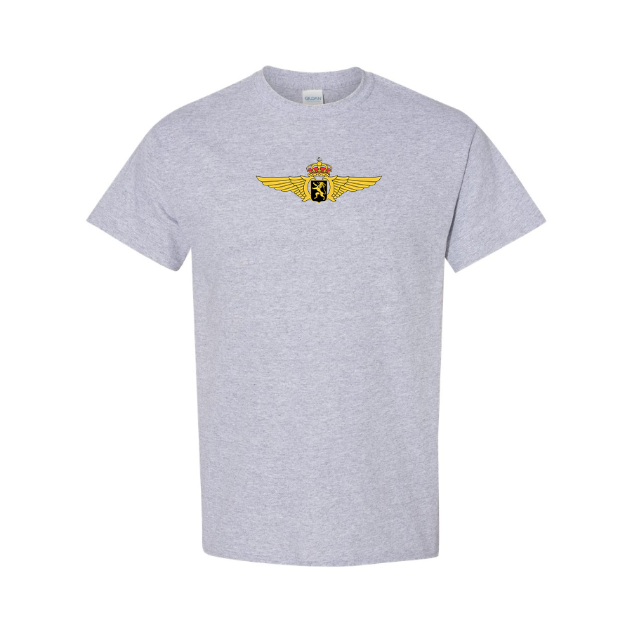 Men's Belgian Air Force Logo Cotton T-Shirt