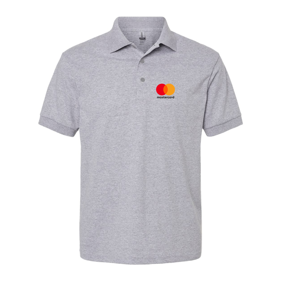 Men's Mastercard Logo  Dry Blend Polo