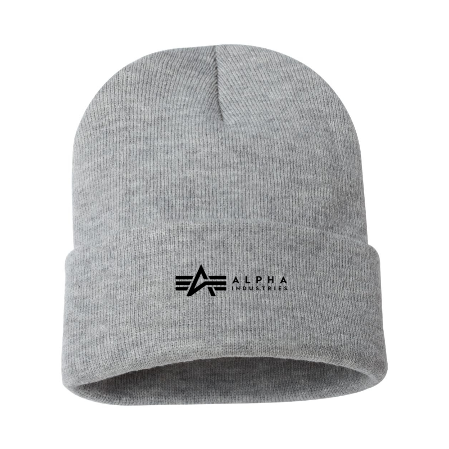 Alpha Industries Logo Beanie Hat