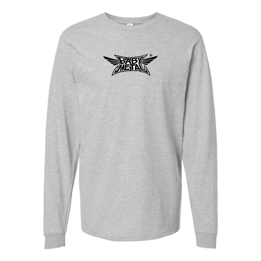 Men's Babymetal Logo Cotton Long Sleeve T-Shirt