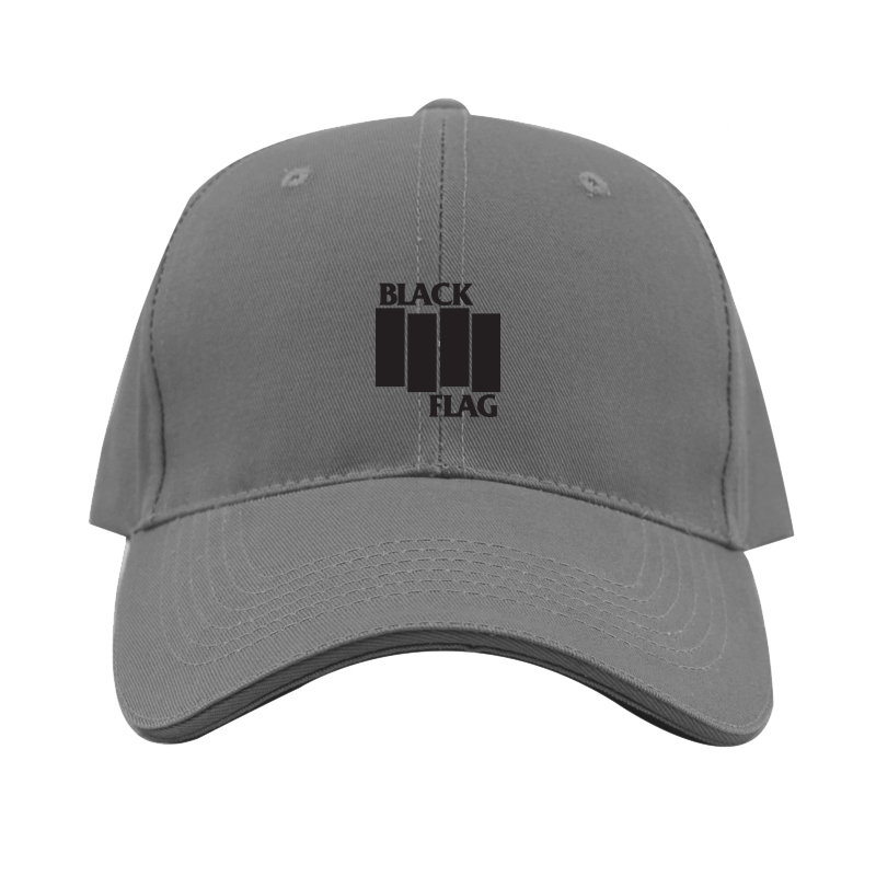 Black Flag Logo  Dad Baseball Cap Hat