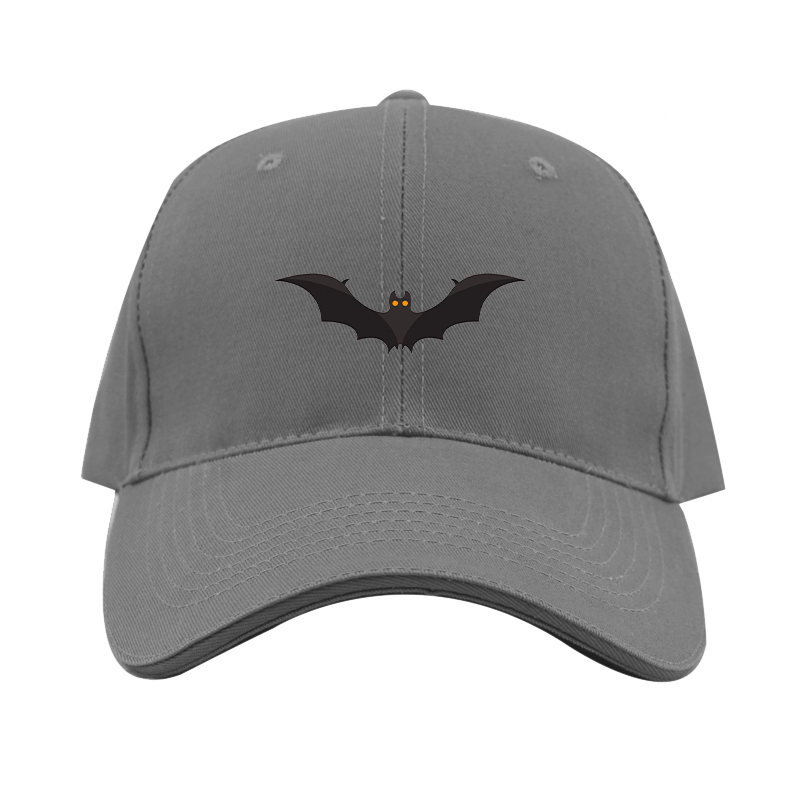 Bat-Emoji Logo  Dad Baseball Cap Hat