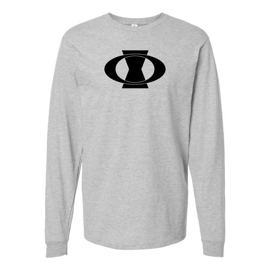Men's Oltena Logo Cotton Long Sleeve T-Shirt