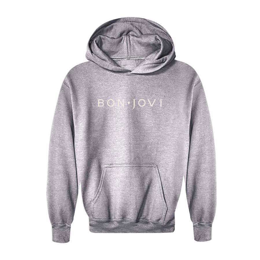 Youth Bon Jovi Logo Pullover Hoodie