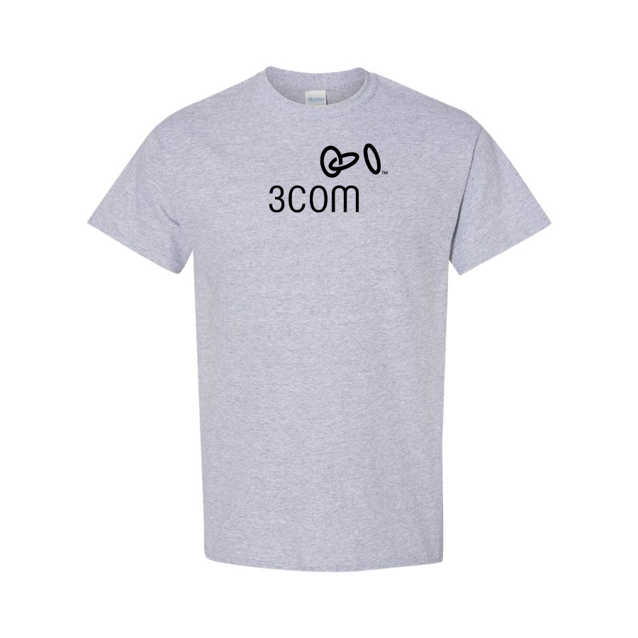 Men's 3Com Logo Cotton T-Shirt