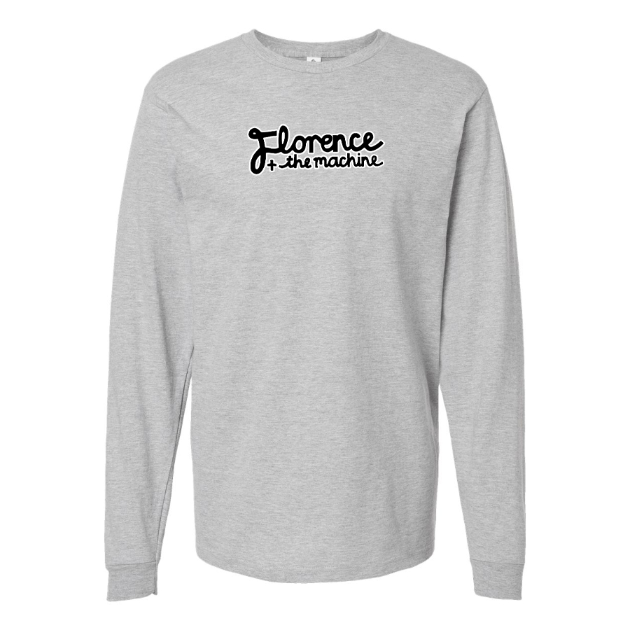 Men's Florence and the Machine Logo Cotton Long Sleeve T-Shirt