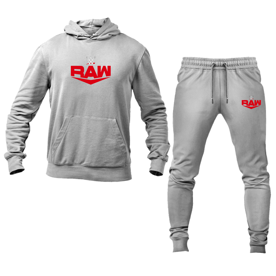 Men's  WWE Raw   Hoodie Joggers Set