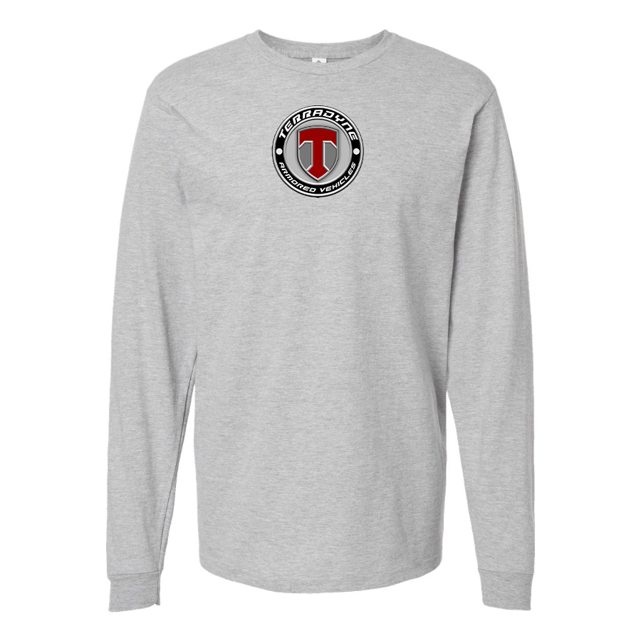 Men's Terradyne Logo Cotton Long Sleeve T-Shirt