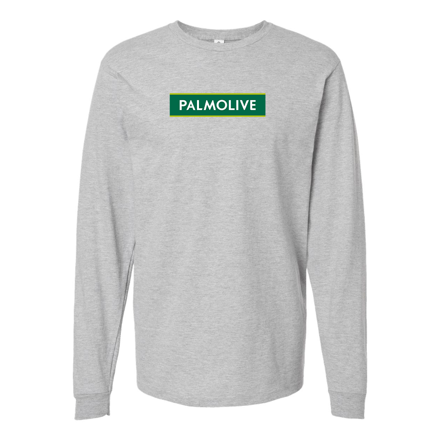 Men's Palmolive Logo Cotton Long Sleeve T-Shirt