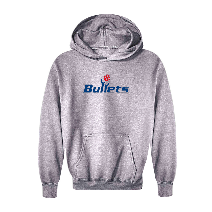 Youth Baltimore Bullets Logo Pullover Hoodie