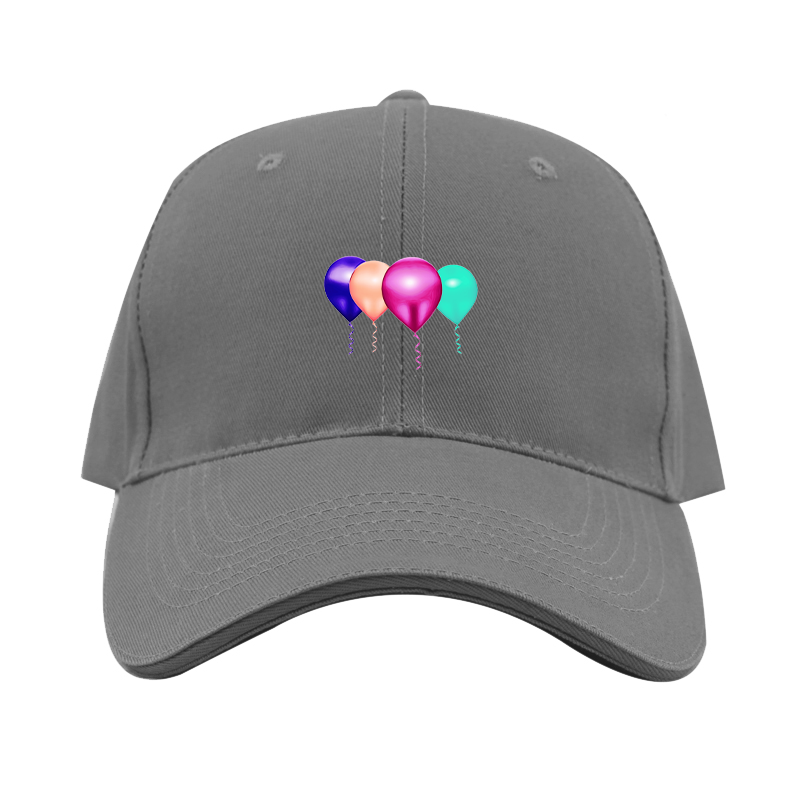 Balloon-Emojis Logo  Dad Baseball Cap Hat