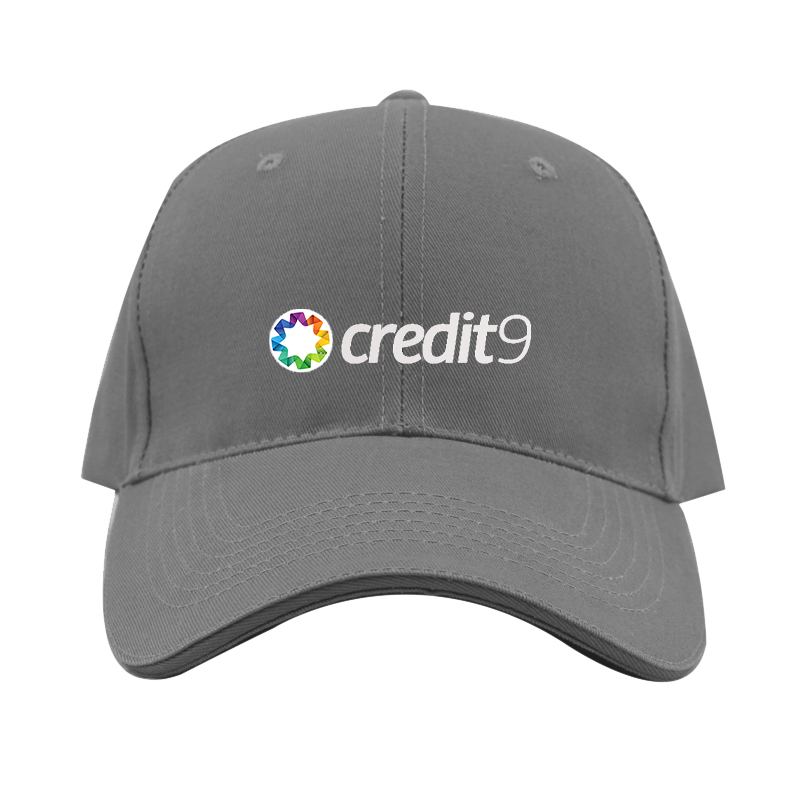 Сredit9 Logo  Dad Baseball Cap Hat